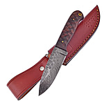 Image of Frost Fixed Blade Chiseled Winewood Knife