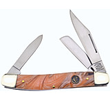 Image of Frost Large Stockman Gold Resin Crowing Rooster Folding Knife