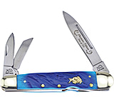 Image of Frost Locking Whittler Blue Horn Folding Knife