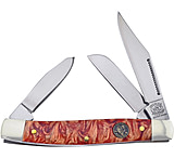 Image of Frost Stockman Whiskey River Crowing Rooster Folding Knife