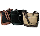 Image of Galco Eclipse Holster Handbag Ambidextrous - Camel / Black Trim ECPCM