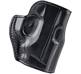 Galco Belt Leather Holster, Smith &amp; Wesson M&amp;P Bodyguard 380 w/ Laser, Right Hand, Plain, Black, SG626B