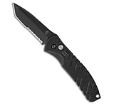 Image of Gerber Propel Downrange Automatic Tactical Knife Black 3.5 Black Serr *DISC* 581BF290
