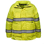 Image of Gerber Outerwear Medix 3-in-1 Parka Silver Trim with Black Edge Ansi 107 Class 3