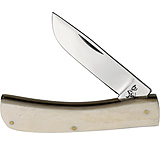 Image of German Bull Dirt Buster White Bone Stainless Steel Folding Knife