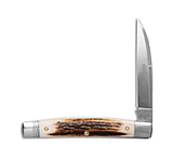 Image of Great Eastern GEC Northfield UN-X-LD #13 Whip Sambar Stag Pocket Knife 2.9 Satin 3C319DF0