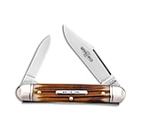 Image of Great Eastern GEC Northfield UN-X-LD Cutlery White Owl 3.25 Pocket Knife Cowhide Jigged Bone 8D151F8C