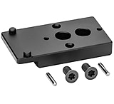 Image of Griffin Armament GSMARMRFP AIS Flat Mount Plate Black Anodized Hardcoat 6061 T6
