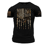 Image of Grunt Style Realtree Edge Rifle Flag T-Shirt - Men's