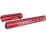 Image of Guntec USA AR-15 Stripped Billet Upper Receiver 15 in Air Lite Series Honeycomb M-LOK Handguard Combo Set