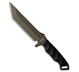 Image of Halfbreed Blades MIK-05 Medium Infantry Knife Black G-10 6.7 Ranger Green A83D40C9