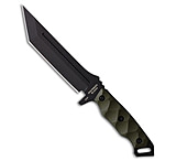 Image of Halfbreed Blades MIK-05 Medium Infantry Knife Ranger Green G-10 6.7 Black 744B44DA