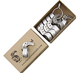 Image of Handy Twine Original Metal Ring Folding Knife, Curved Blade