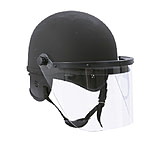 Image of Hatch Fiberglass Riot Helmet Half Shell and 3mm Face Shield