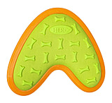 Hero Dog Toys Outer Armor Boomerang, Orange/Lime, Large, 64187