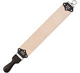 Herold Solingen Razor Strop Oil/Nat Leather Folding Knife,Stacked Leather Handle, 195 J