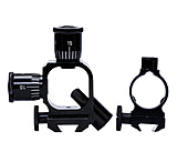 Image of Hi-Lux Optics Malcolm External Click Adjustable Micrometer Rear Mount w/ Front Ring