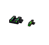 Image of HiViz LiteWave H3 Tritium/Litepipe Pistol Night Sight Set - Fits All S&amp;W M&amp;P Full Size &amp; Compact In All Calibers, Except M&amp;P CORE/ 22/ Long Slide