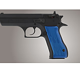 Image of Hogue Baby Eagle .40 / 9mm Jericho &amp; Uzi Eagle Pistol Grip Flames Aluminum - Clear Anodized 76134