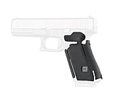 Hogue Glock 17, 17MOS, 34MOS, 45, 45MOS, 19X, Wrapter Rubber Adhesive Grip, Block Texture, Small Frame Full Size Generation 5 Small Backstrap, Black, 17178