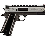 Image of Hogue Govt. Model 3/16 Handgun Grip Thin Aluminum - Brushed Gloss Black Anodized 01466