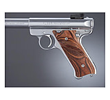 Image of Hogue Ruger MK II Handgun Grip Rose Laminate R. Hand Thumb Rest Checkered 82561