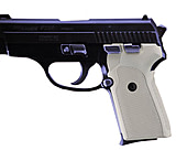 Image of Hogue SIG Sauer P239 Handgun Grip Checkered Aluminum - Matte Clear Anodized 31174