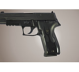 Image of Hogue SIG Sauer P226 Handgun Grip DAK Flames Aluminum - Black Anodized 26120