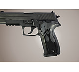 Image of Hogue SIG Sauer P226 Handgun Grip Flames Aluminum - Black Anodized 26130