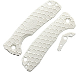 Image of Honey Badger Knives Large Linerlock Handle White HB5036