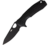Image of Honey Badger Knives Medium Leaf Linerlock Black HB4027