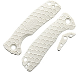 Image of Honey Badger Knives Medium Linerlock Handle White