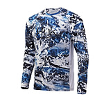 Image of HUK Performance Fishing Mossy Oak Pursuit LS Graphic T-Shirts - Men's