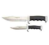 Image of Humvee 2pc Bowie Knife Set- Black Pak