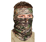 Image of Hunters Specialties Scent-a-way Lightweight Spandex 3/4 Facemask RealtreeXtra Green