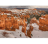 Image of iCanvas Storm Brewing Over Bryce Canyon by William Sherrell - Canvas Print