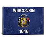 Image of iCanvas Wisconsin Flag, Lomo Film Canvas Print