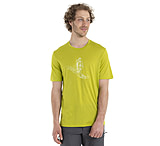 Image of Icebreaker Tech Lite II Short Sleeve Skiing Yeti T-Shirt - Men's