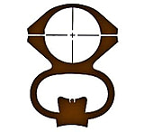 Image of Ironsighter See-Thru Mount For Remington 700 715