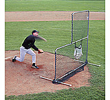 Image of Jugs Sports 7-foot Quick-Snap L-Shaped Pitcher Screen S2000