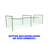 Image of Jugs Sports Batting Cage Frame No. 9 - 74x16 x 12ft high