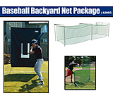 Image of Jugs Sports Baseball Backyard Net Package w/ Batting Cage