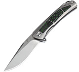 Image of Kansept Knives Gremlin Framelock Green Folding Knife