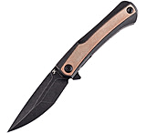 Image of Kansept Knives Kratos Framelock Brown Micarta
