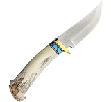 Image of Ken Richardson Knives Fixed Blade Hunter Turquoise Fixed Blade Knife