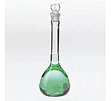 Image of Kimble/Kontes KIMAX Volumetric Flasks with [ST] Glass Stopper, Class A, Serialized and Certified, Kimble Chase 28017 500