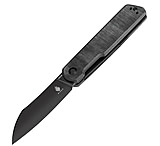 Image of Kizer Cutlery Klipper Black Linen 3.13in Folding Knife