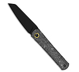 Image of Kizer Cutlery Kizer Feist 3 Frame Lock Knife Matte DLC Ti &amp; Carbon Fiber 2.75 Matte DLC 694A3BF2