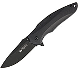 Image of Kizlyar Zedd Linerlock Black Ti D2 Folding Knife