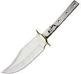 Image of Knifemaking Knife Blade Trailing Point Fixed Blade Knife